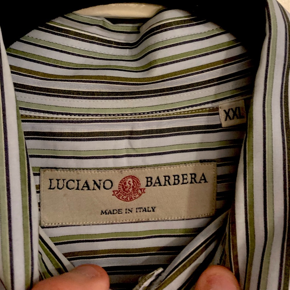 LUCIANO BARBERA ITALIAN BUTTON DOWN